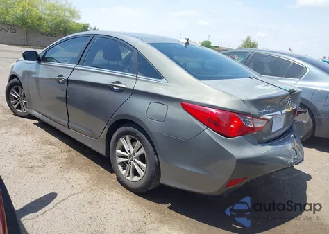 2014 Hyundai Sonata Gls из США, поврежденный, VIN 5NPEB4AC8EH817727